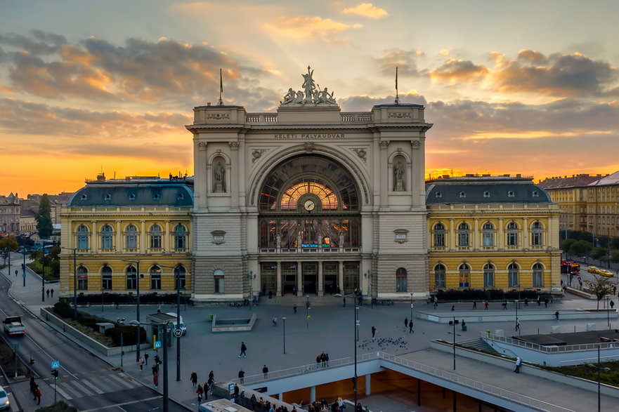 Dworzec Wschodni (Keleti pályaudvar), Budapeszt, Węgry