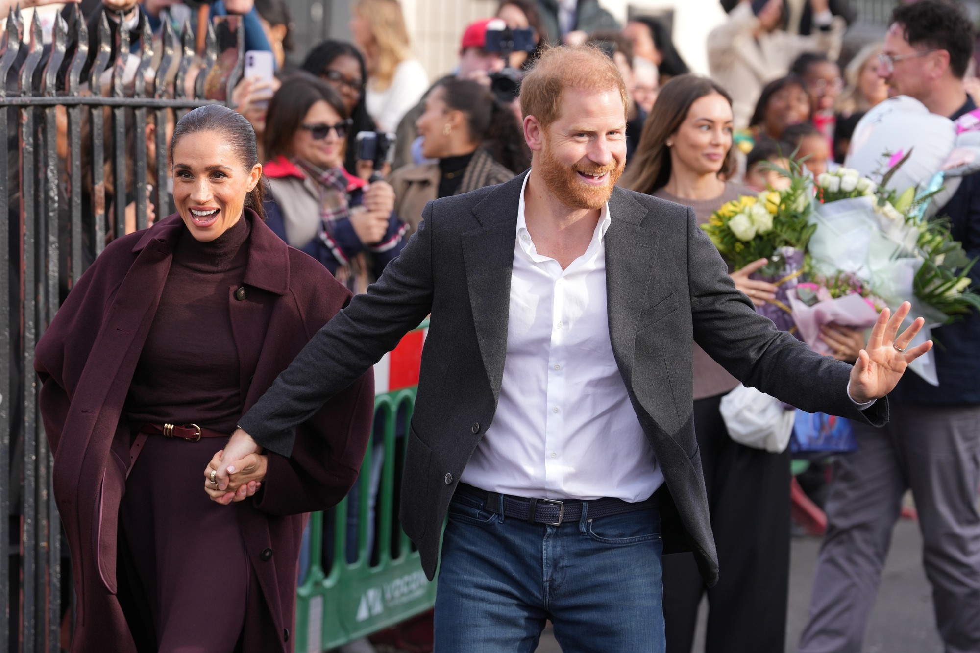 Princ Harry a jeho manželka Meghan.