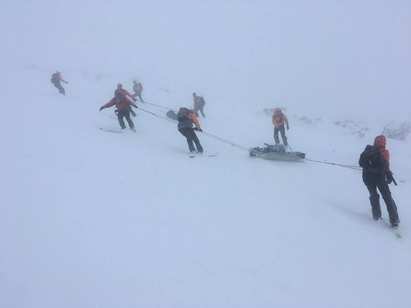 Tragedia w Niżnych Tatrach. Nie żyje dwoje narciarzy