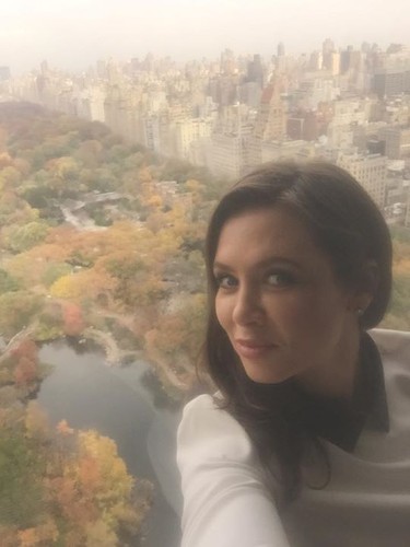 Kinga Rusin w Nowym Jorku