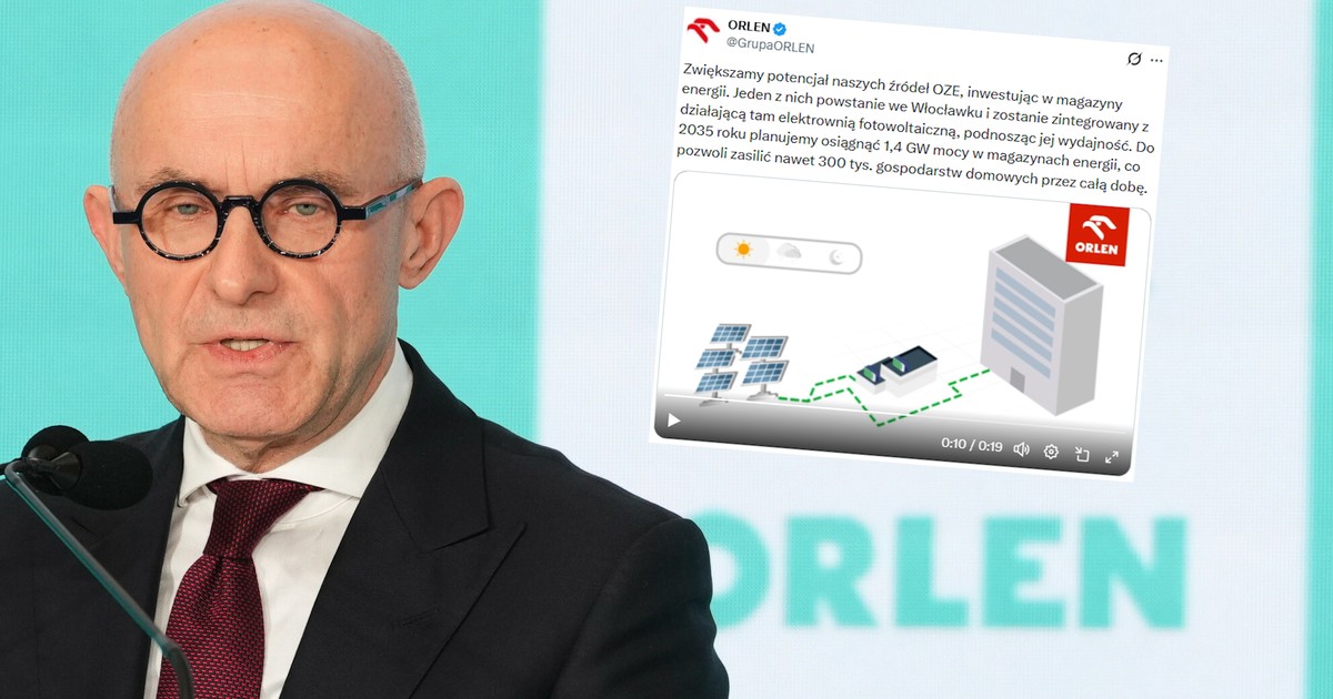 Orlen zbuduje pierwszy przyzakładowy magazyn energii. Zdradził lokalizację