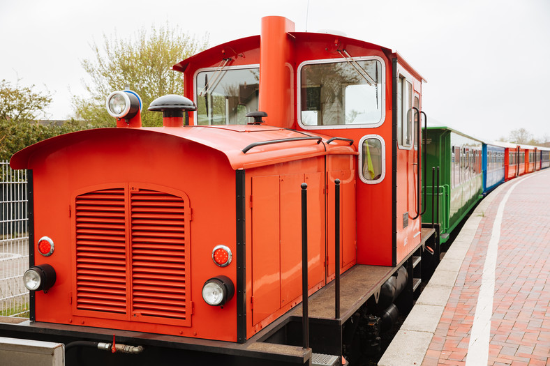 Inselbahn (kolejka wyspowa) Wangerooge, Niemcy