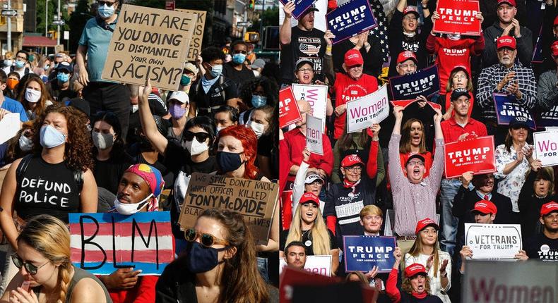 trump protest