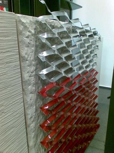 Zewnętrzna fasada kosza stadionu