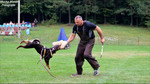 Trening w szkole Hitt Dog, Jacek Lewkowicz z Hawaną