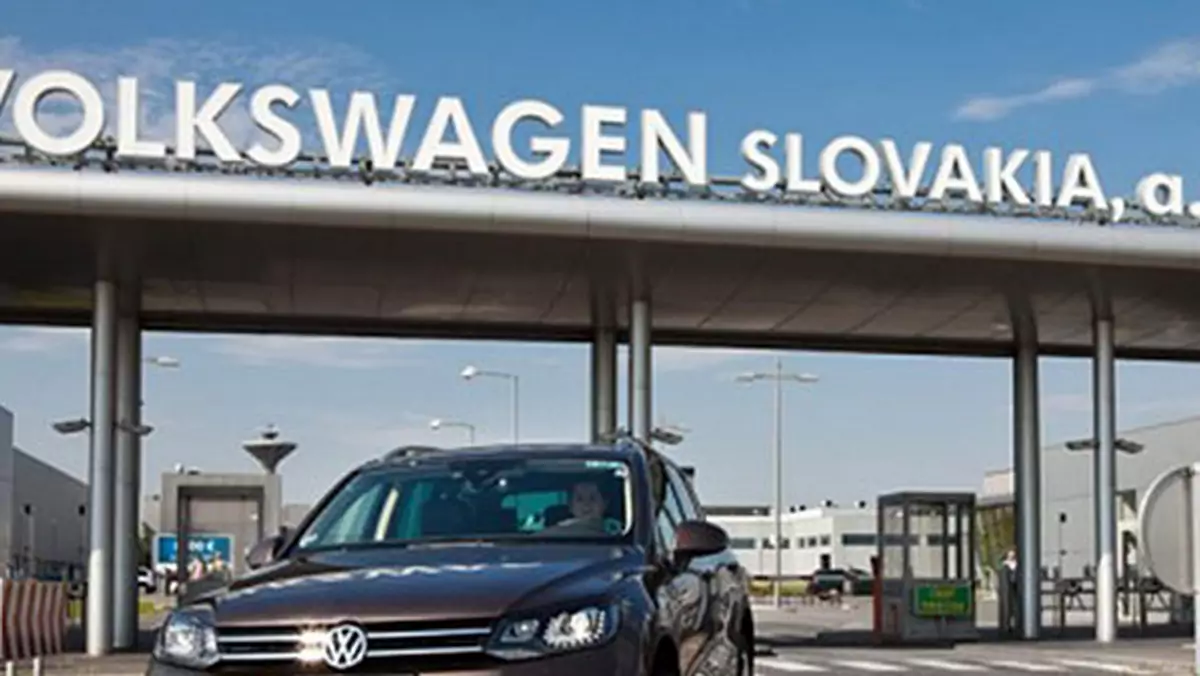 Słowacja produkuje najwięcej aut na świecie