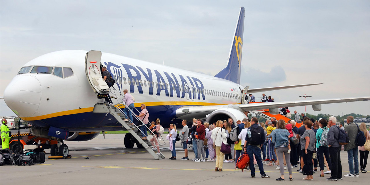 Ryanair odwołuje dziesiątki lotów. Strajk pilotów w Brukseli.