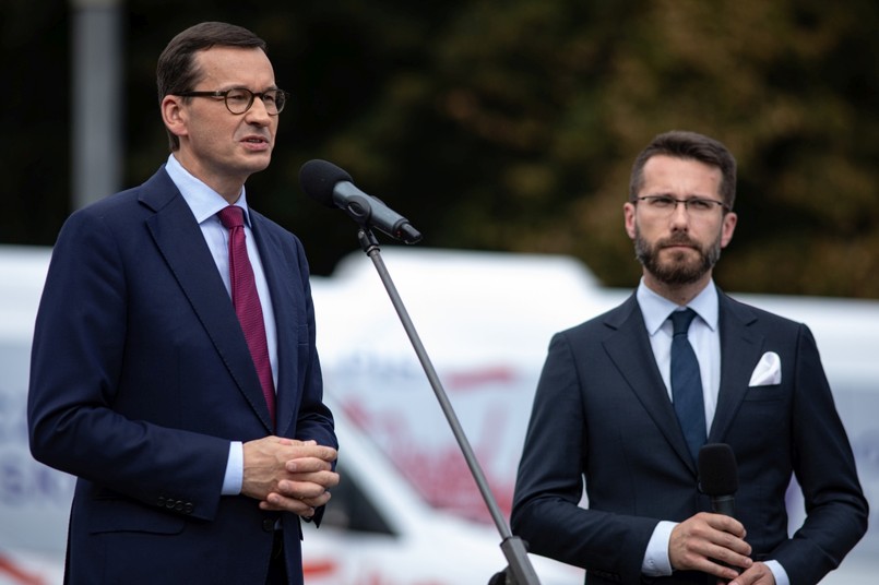 Mateusz Morawiecki, Radosław Fogiel