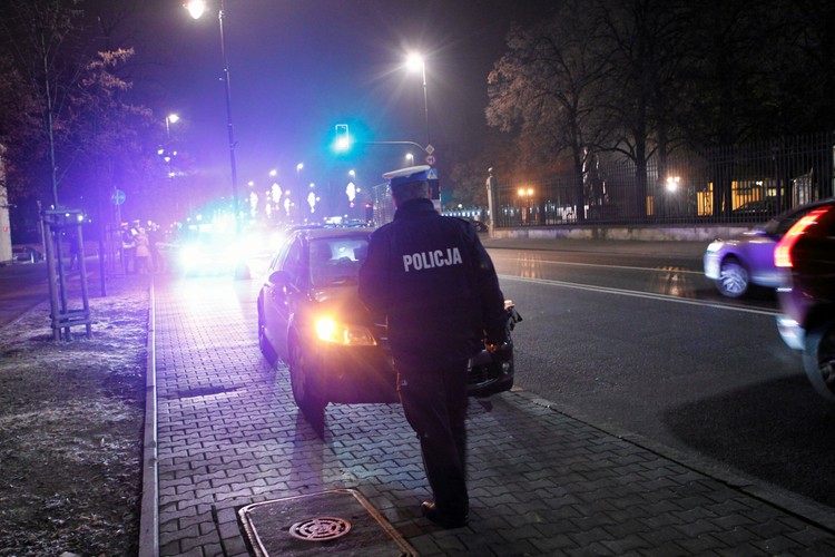 Kolizja konwoju prezydenta pod Belwederem