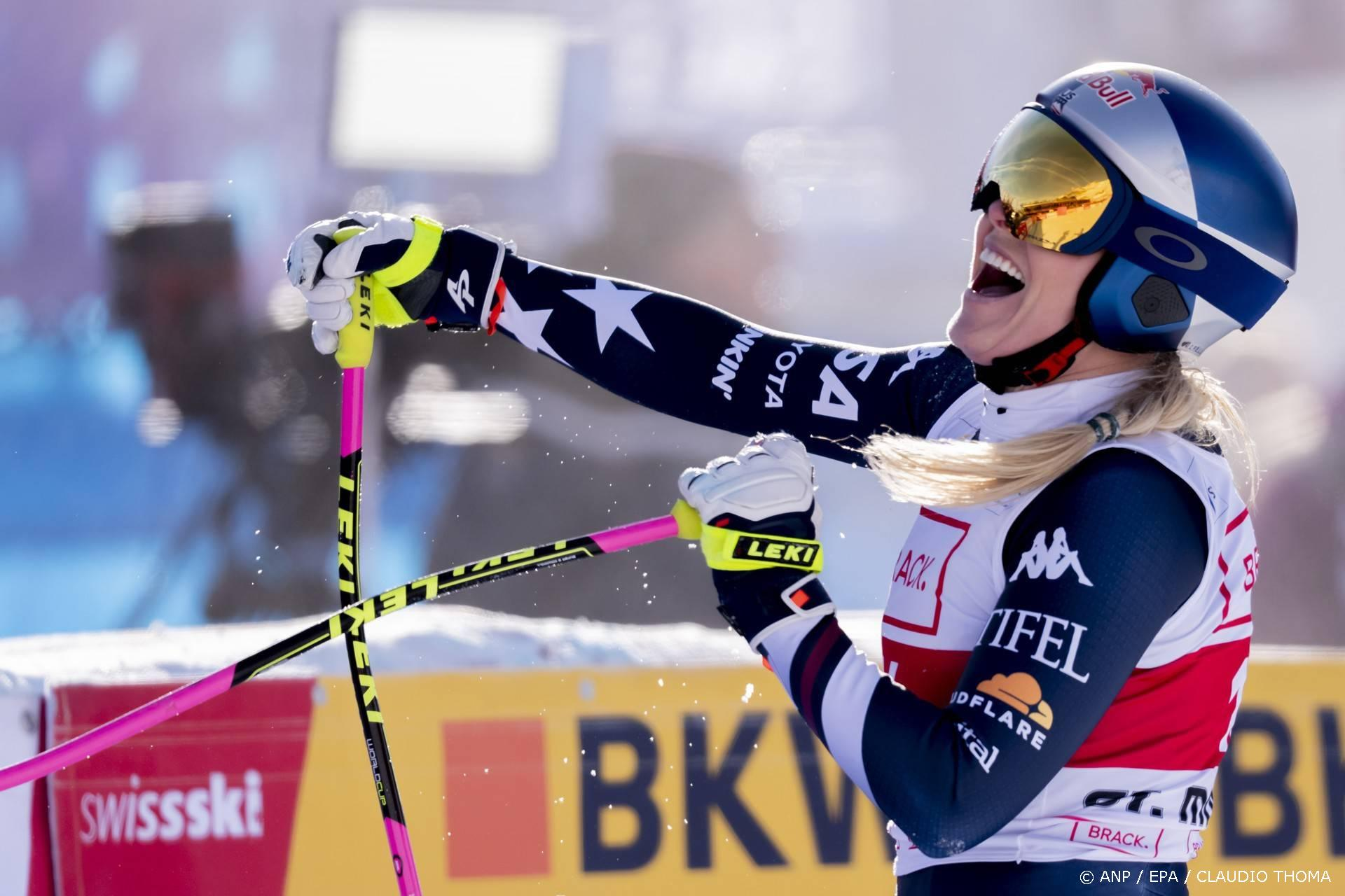 Comeback met 41: Lindsey Vonn oudste wereldbekerwinares ooit