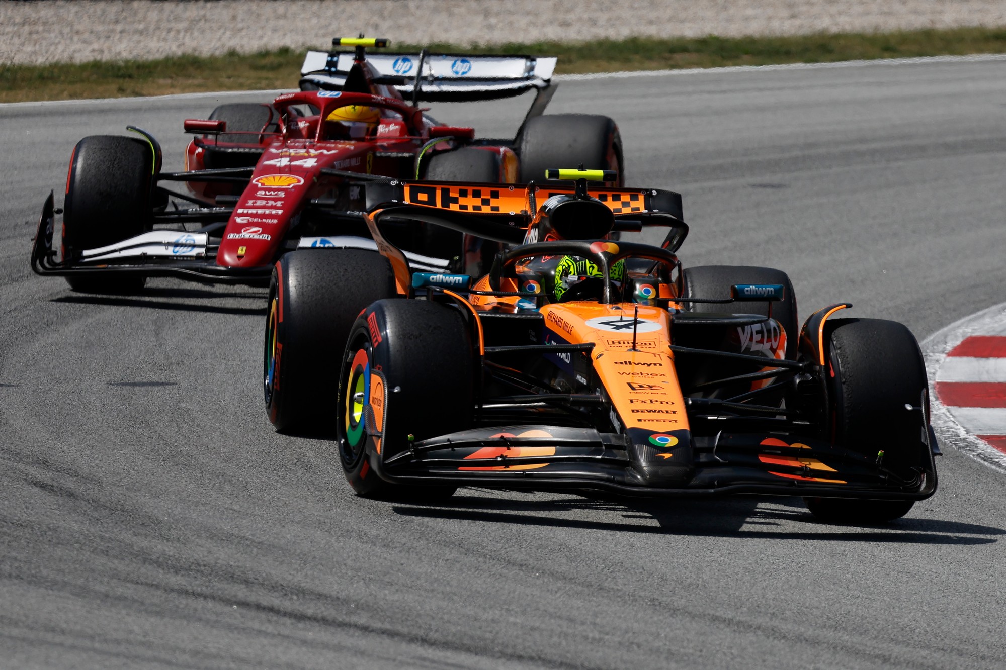 VC Španielska: Britský jazdec Lando Norris (McLaren).