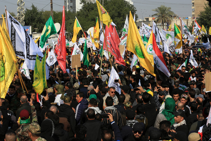 Поддржувачи на иранскиот режим во Багдад