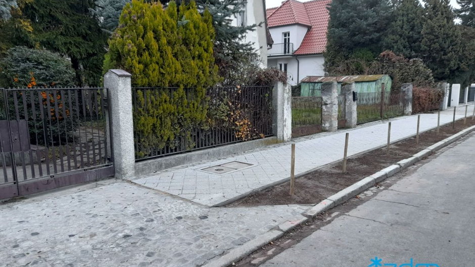 Chodnik na ul. Podolskiej został wyremontowany fot. ZDM