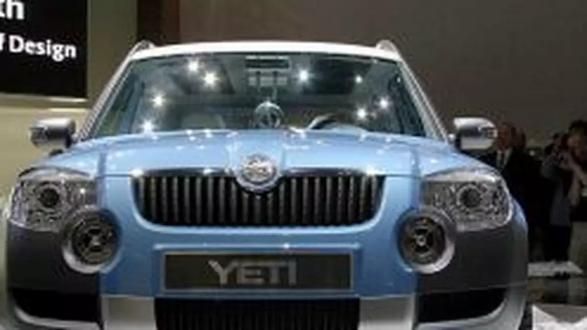 Genewa 2009: Škoda Yeti - premiera jednak w marcu