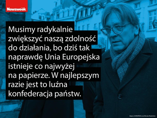 Guy Verhofstadt, Newsweek Polska