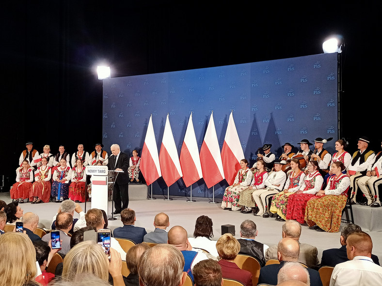Wystąpienie Jarosława Kaczyńskiego w Nowym Targu