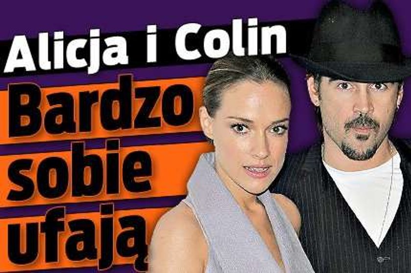 Alicja i Colin bardzo sobie ufają