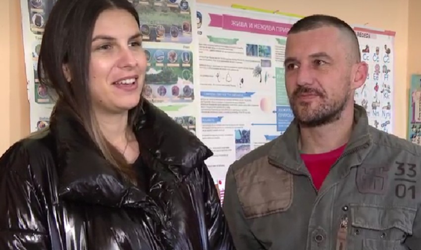 Nikolini roditelji Milica i Vladan