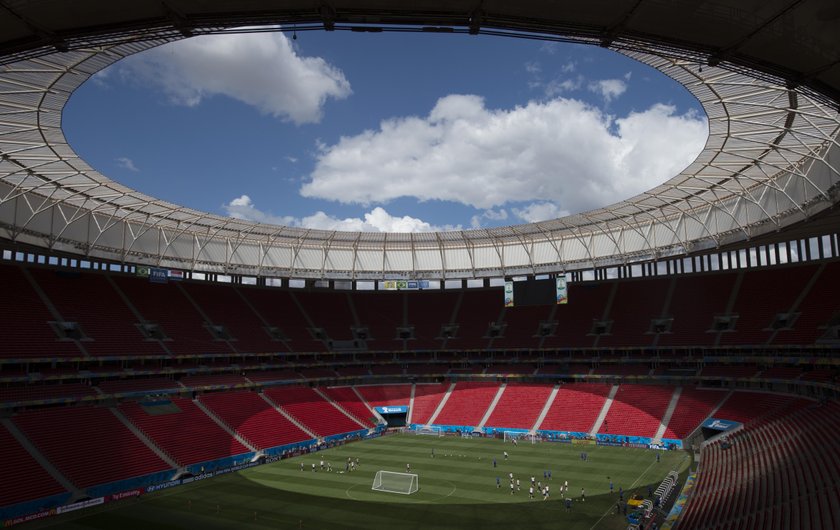 Stadion w Brazylii jest zajezdnią autobusową!