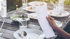 Paragon z Krynicy jest hitem sieci. Cena za obiad dla 4 osób