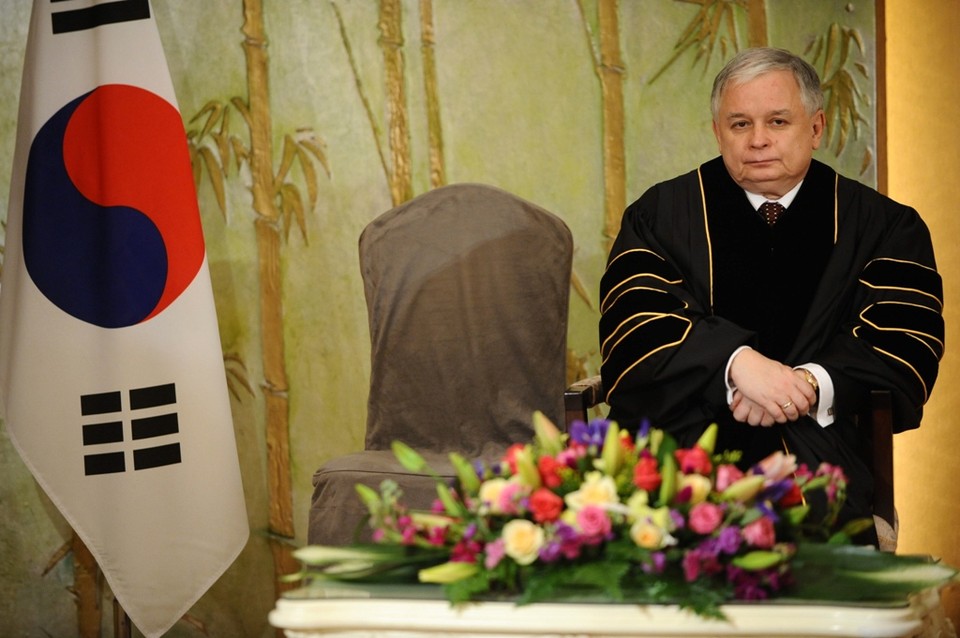 KOREA PŁD. SEUL PREZYDENT KACZYŃSKI DHC