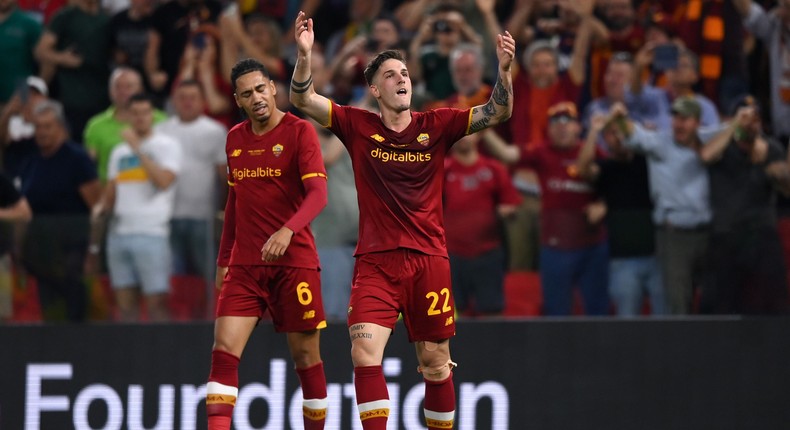 Nicolo Zaniolo has written his name in AS Roma folklore after scoring the winner in the historic UECL final.