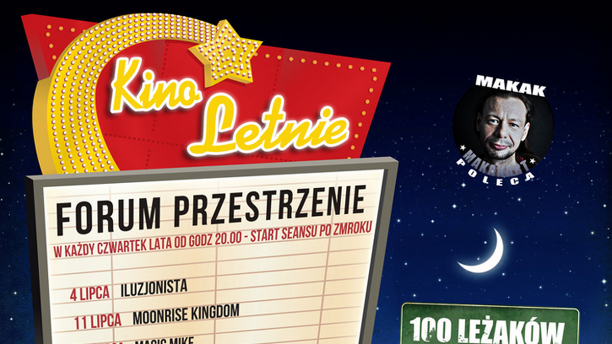 "100 Leżaków i Ekran", czyli kino letnie Filmboxu i Antyradia, na które zaprasza Cyfrowy Polsat to kolejna już edycja imprezy, która odbędzie się w lipcu i sierpniu w czterech miastach Polski.