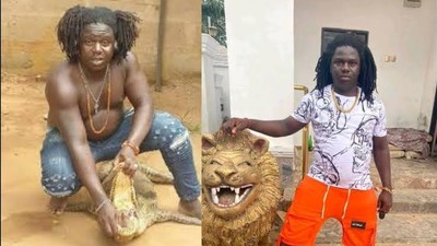 Popular native doctor, Akwa Okuko Tiwaraki [Daily Trust]