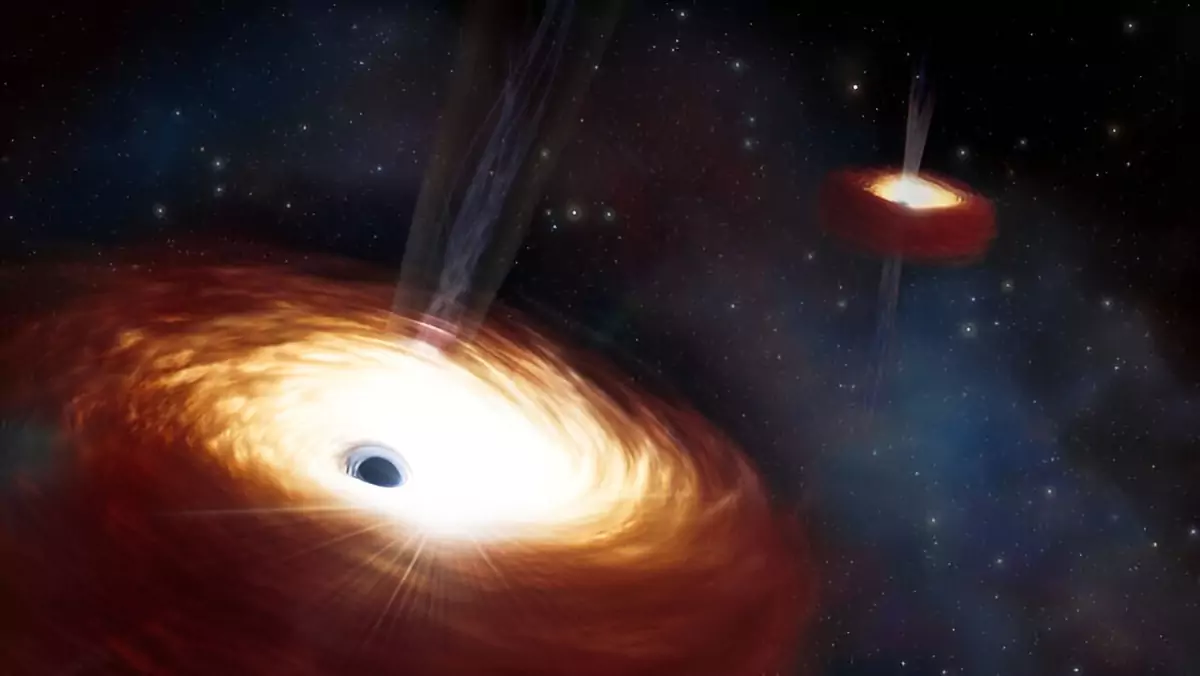 Para supermasywnych czarnych dziur