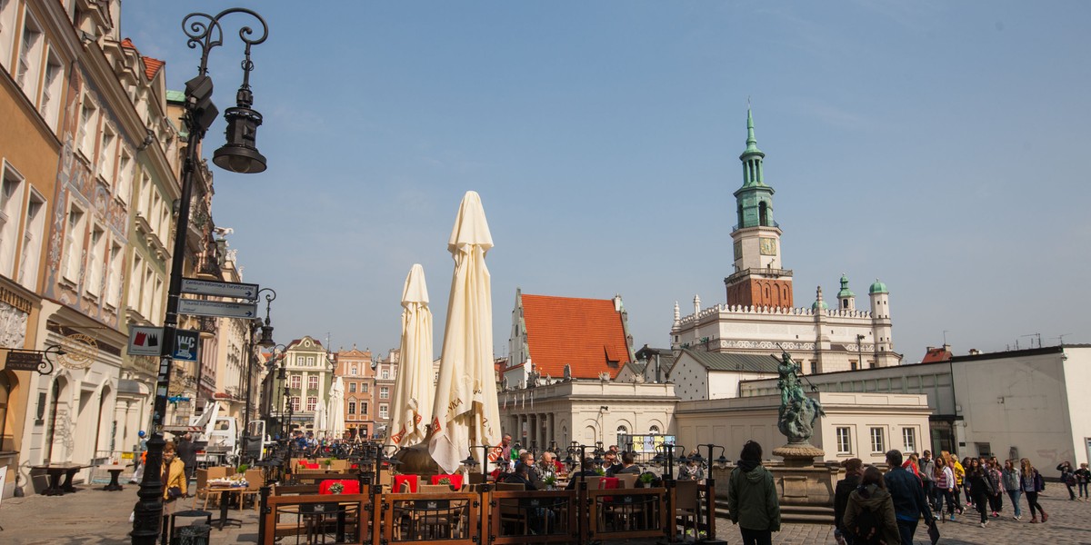 Są już ogródki na Starym Rynku