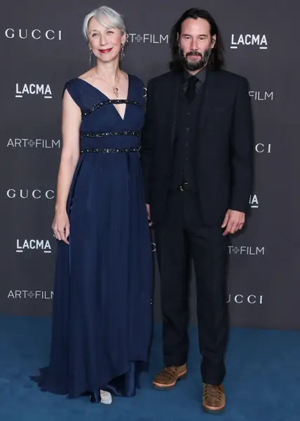 Gala LACMA w Los Angeles, Alexandra Grant i Keanu Reeves / ImagePressAgency/face to face/FaceToFace/REPORTER / East News