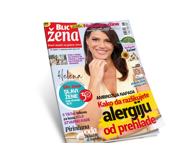 U subotu, 29. avgusta potražite svoj primerak BLIC ŽENE