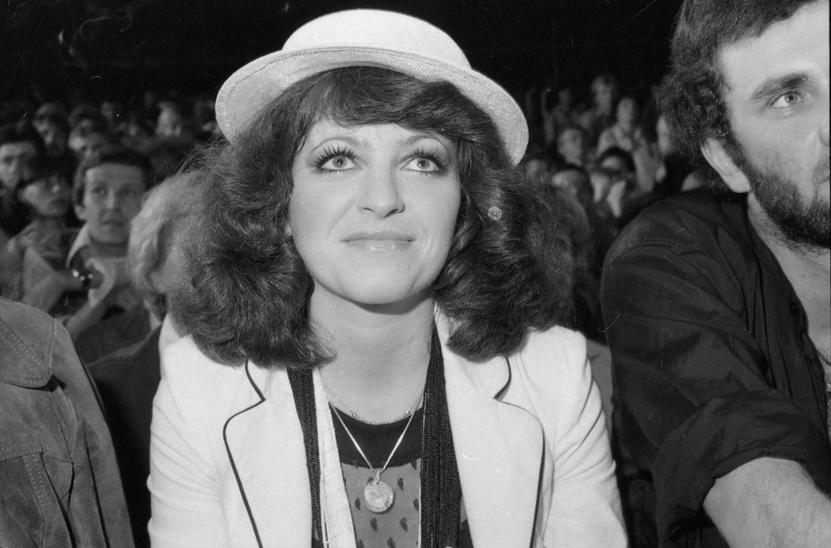 Anna Jantar w 1979 podczas festiwalu w Opolu