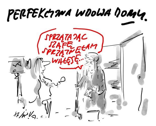 Dobra zmiana grubą kreską / Henryk Sawka