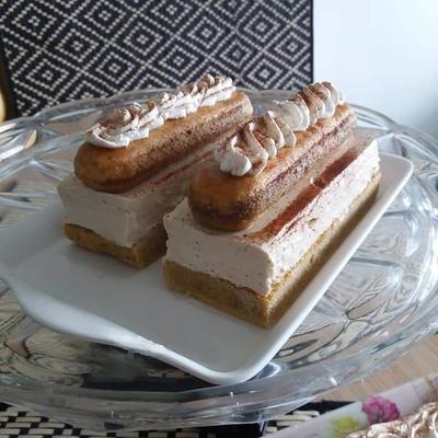 Tiramisu krémes szelet