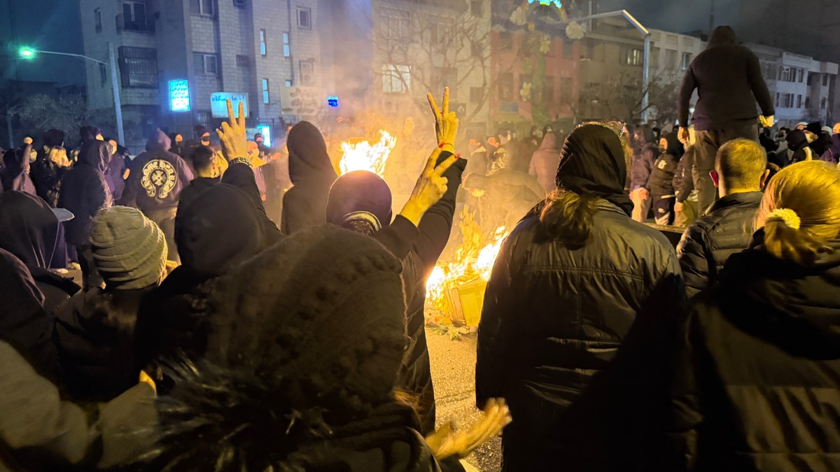 Protesti u Teheranu, Iran, 9. januara