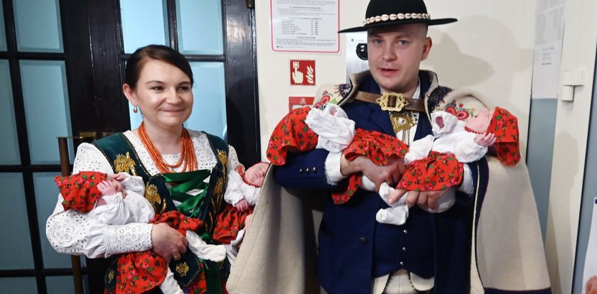 Poczwórna radość w Krakowie. Na razie Anielka i Agnieszka opuszczają szpital