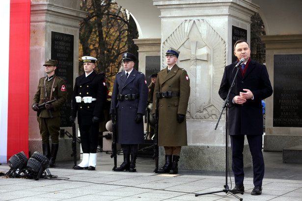 Prezydent Andrzej Duda, PAP/Tomasz Gzell