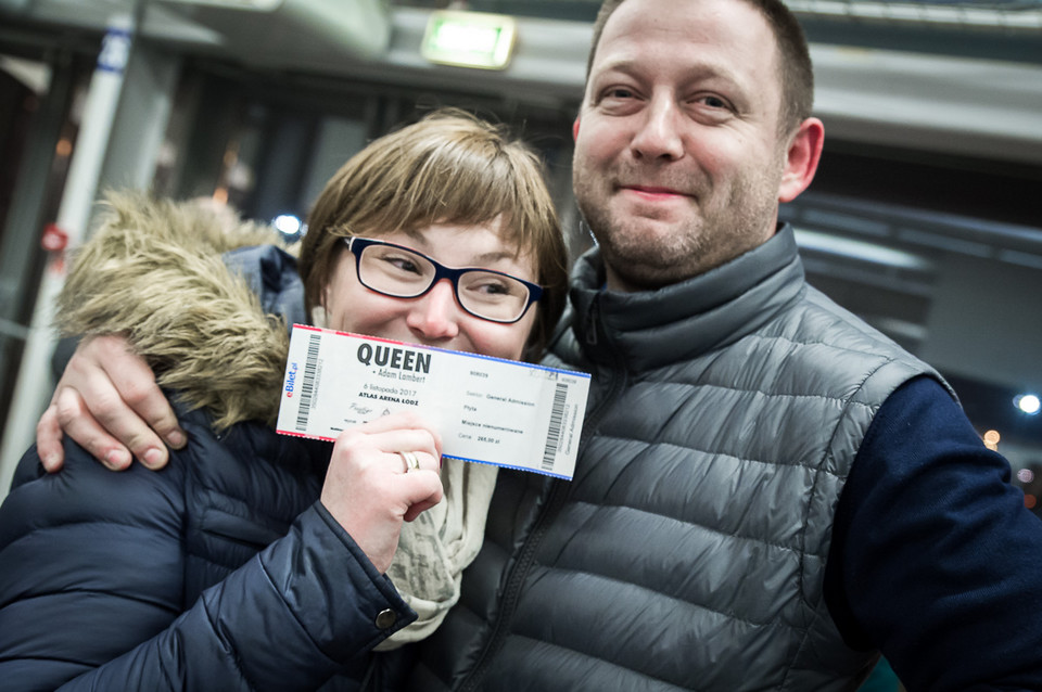 Queen + Adam Lambert w Łodzi: zdjęcia publiczności