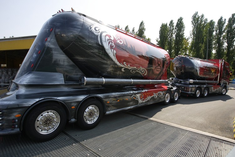 Tuningowane ciężarówki, które wezmą udział w zlocie Master Truck 2011.