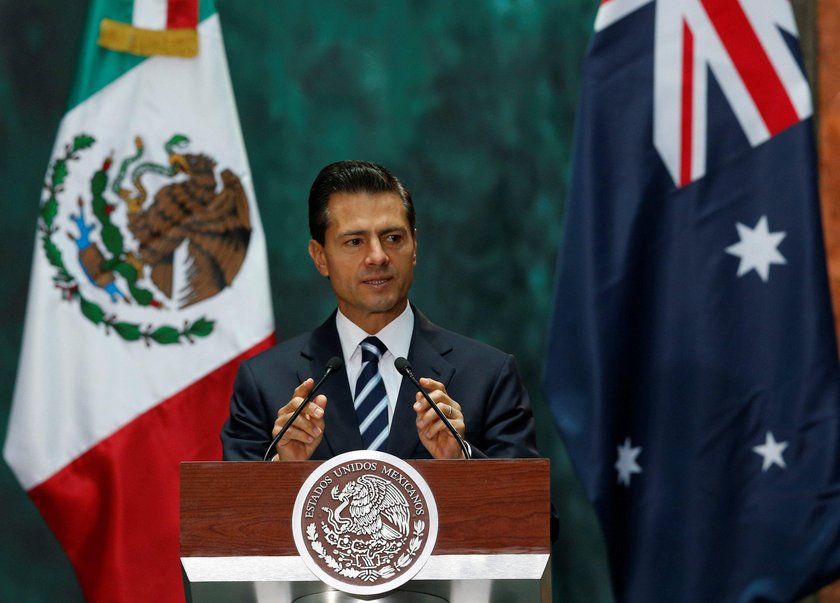 Prezydent Meksyku Enrique Pena Nieto oszukiwał podczas studiów