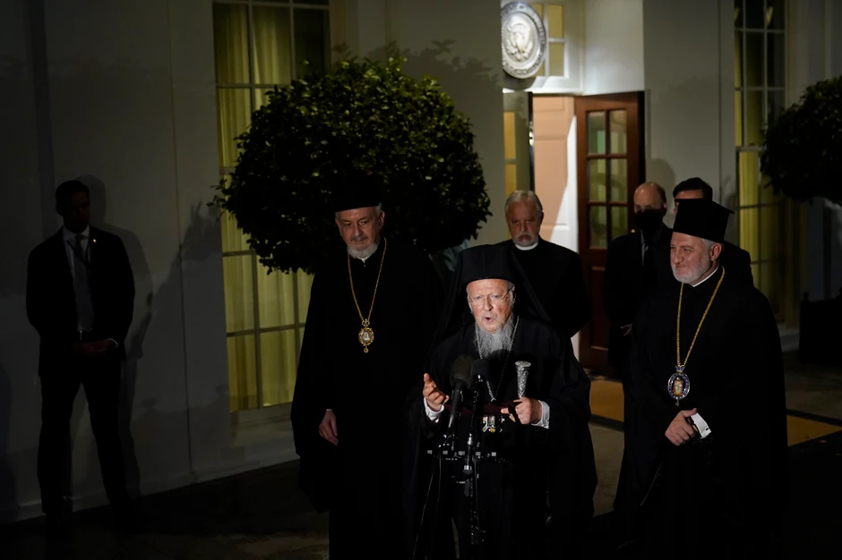 Patrijarh Vartolomej u Vašingtonu