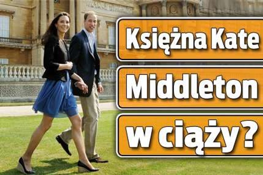 Księżna Kate Middleton w ciąży?