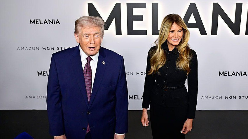 Donald i Melanija Tramp na premijeri filma u Kenedi centru | Foto: Getty Images