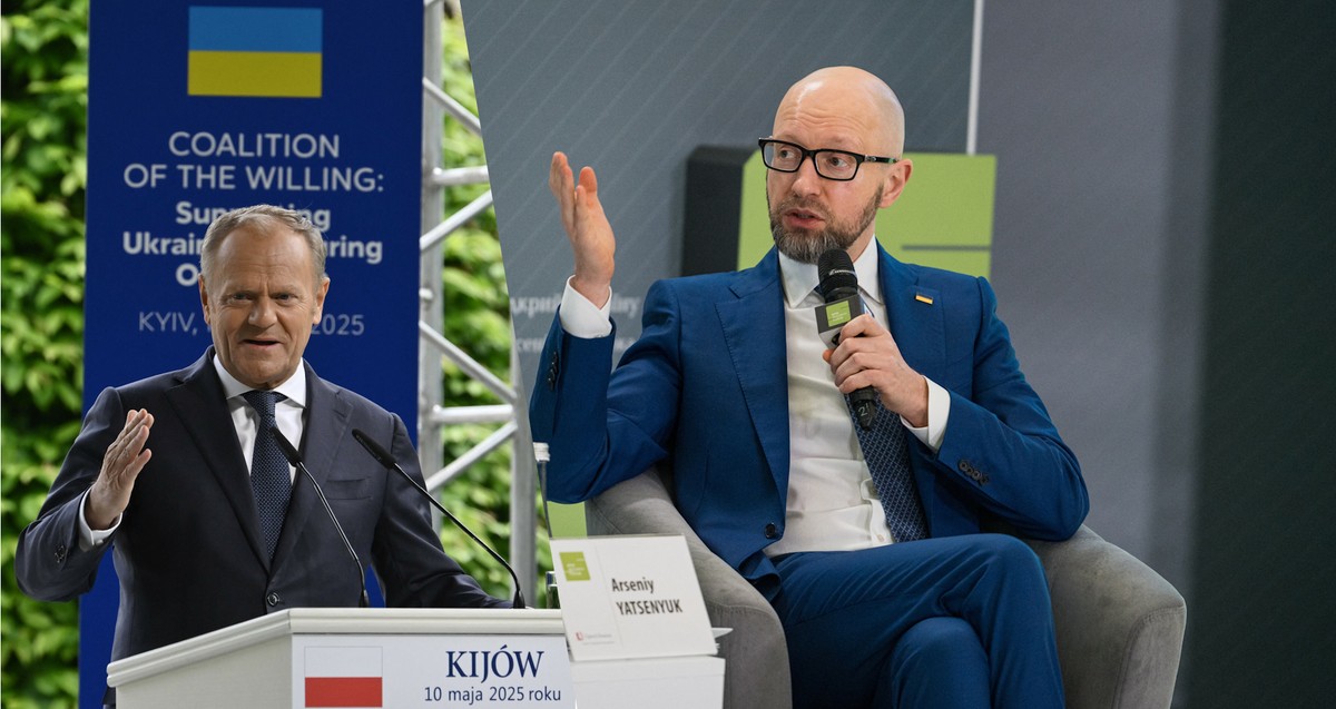 Były premier Ukrainy o Donaldzie Tusku i Karolu Nawrockim. "Ukraińcy podziwiają Polaków" [WYWIAD]