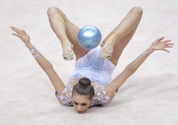 Piękne gimnastyczki rywalizują o mistrzostwo Europy