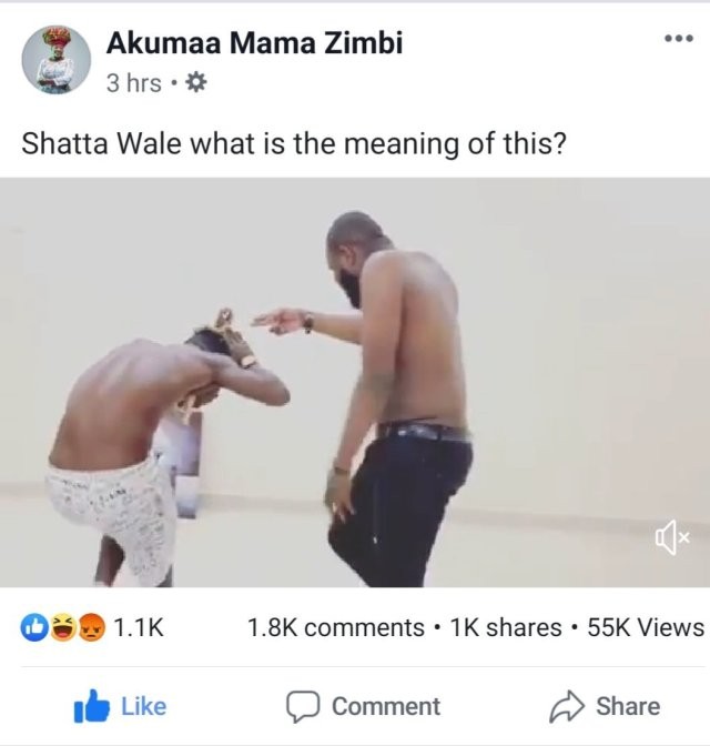Shatta Wale mocks Stonebwoy 