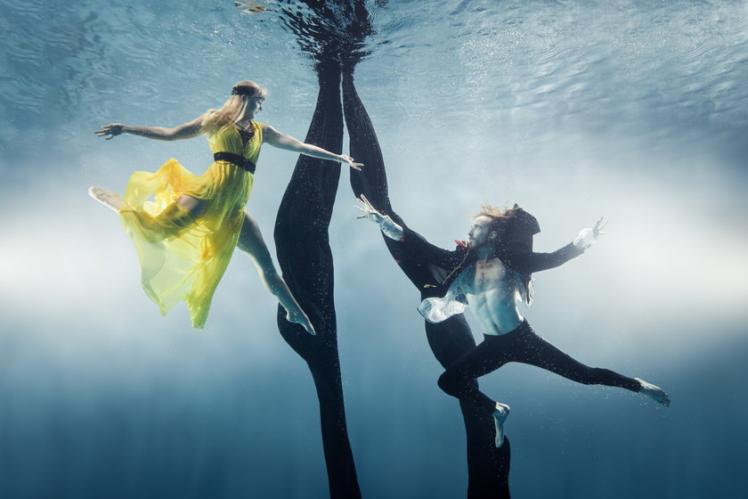Taniec pod wodą