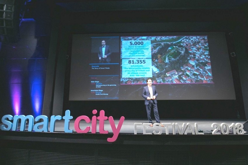 Zvaničnici Trikale posetili su Smart Siti Festival u Beogradu gde su podelili iskustva