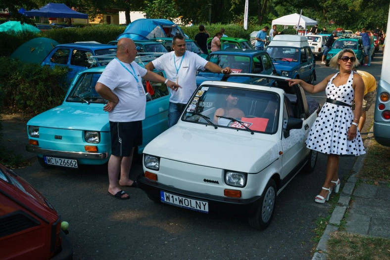 500 małych Fiatów w Krakowie